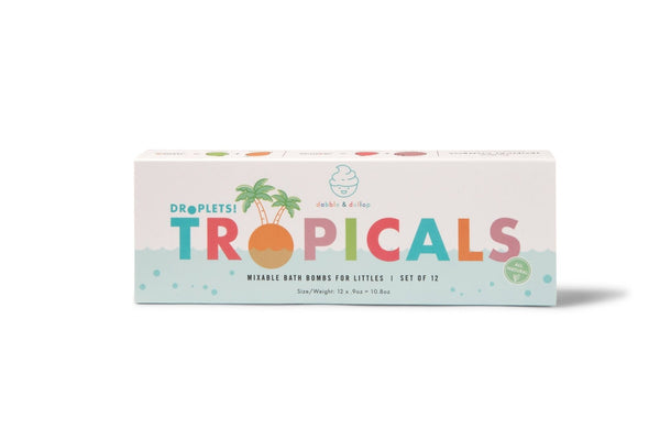 Dabble & Dollop - 100% Natural Bath Bombs - Tropicals, , Dabble & Dollop - All The Little Bows