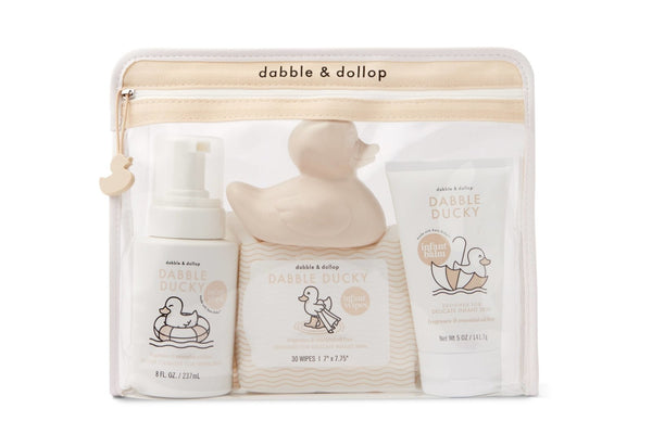 Dabble & Dollop - Dabble Ducky Infant Essentials Kit, , Dabble & Dollop - All The Little Bows