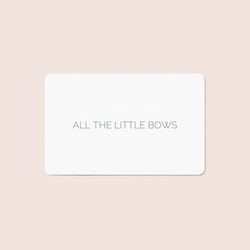 Gift Card, Gift Card, All The Little Bows - GC - All The Little Bows