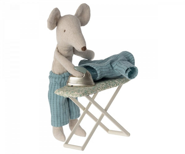 Maileg | Mouse Iron & Ironing Board (1:12 scale), Toys, Maileg - All The Little Bows