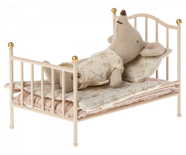 Maileg | Vintage Bed, Rose, , Maileg - All The Little Bows