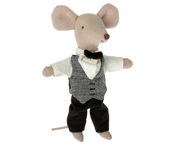 Maileg | Waiter Mouse, Big Sister/Brother, , Maileg - All The Little Bows
