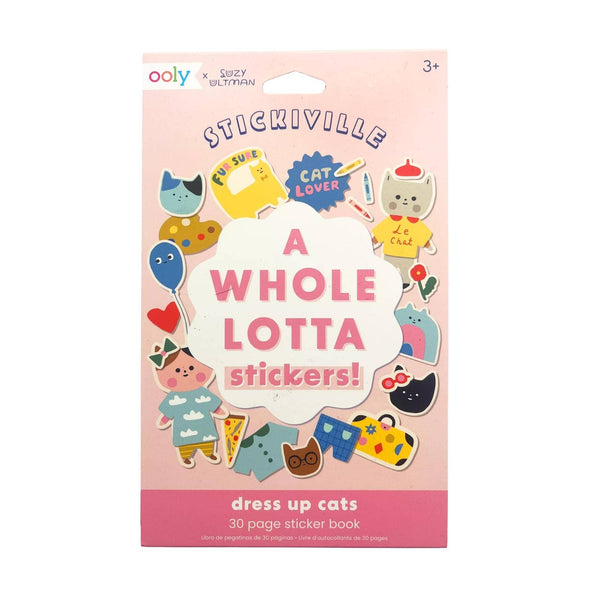 OOLY - Stickiville Stickers X Suzy: Dress up Cats, , OOLY - All The Little Bows