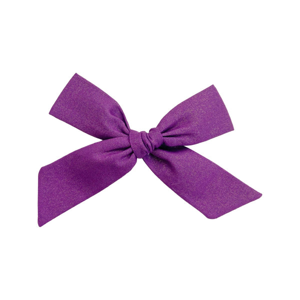 Oversized Bow | Berry Gloss (purple shimmer), , All The Little Bows - All The Little Bows