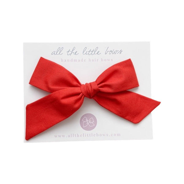 Oversized Bow | Chili, , All The Little Bows - All The Little Bows