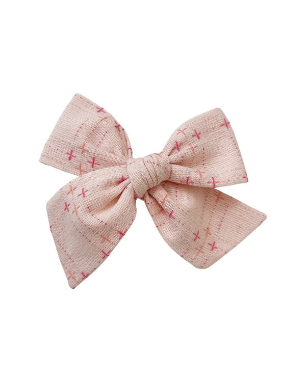Pinwheel Bow | Blush +, , All The Little Bows - All The Little Bows