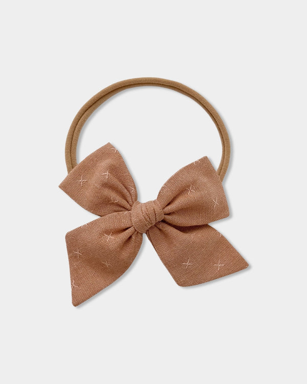 Pinwheel Bow | Gingersnap, , All The Little Bows - All The Little Bows