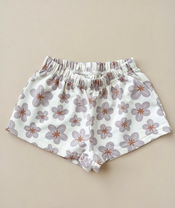 Track Short || Hibiscus, Girls Shorts, Rylee + Cru - All The Little Bows