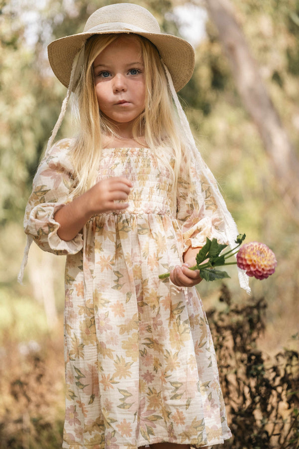 Ivy Dress || Mauve Meadow