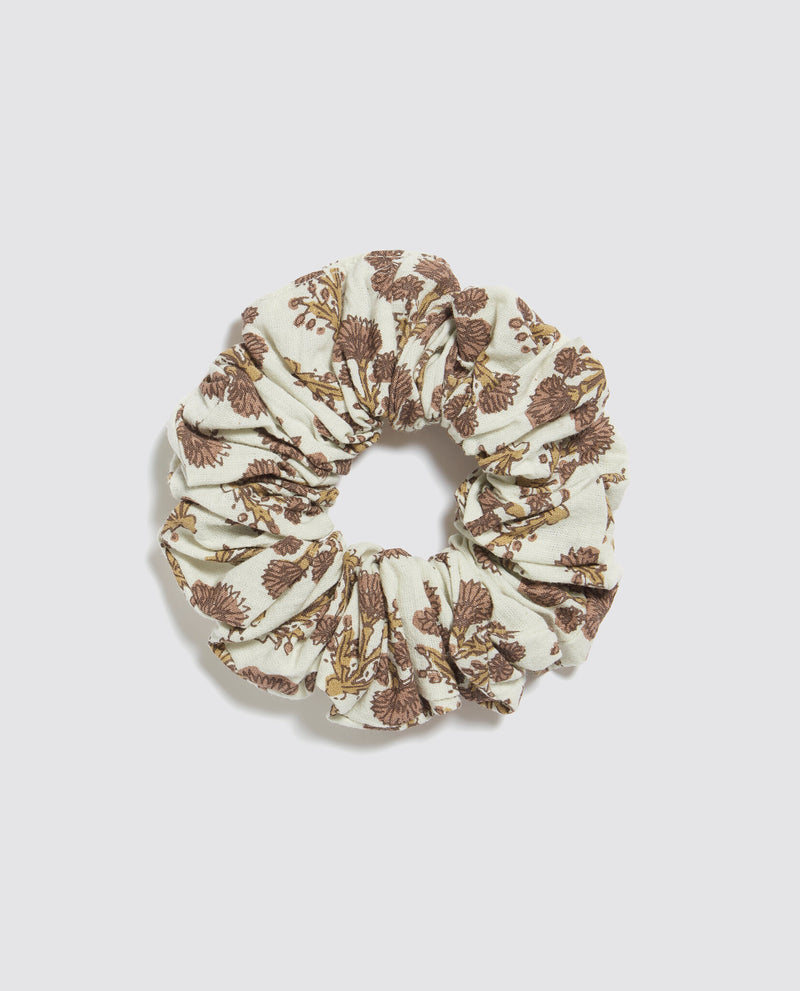 Scrunchie || Jaipur Floral Tea Rose