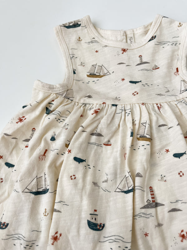 Layla Dress || Nautical