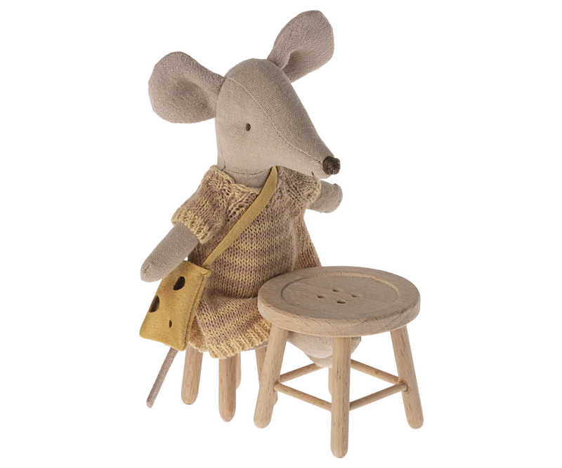 Maileg | Table & Stool Set, Mouse