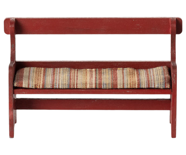 Maileg | Bench, Mouse - Red