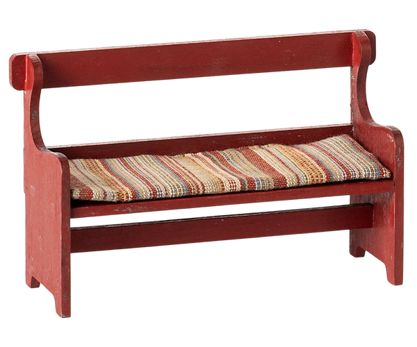 Maileg | Bench, Mouse - Red