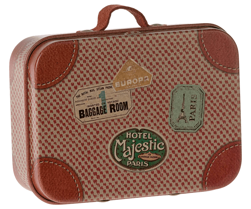 Maileg | Suitcase, Mouse - Rose, , Maileg - All The Little Bows