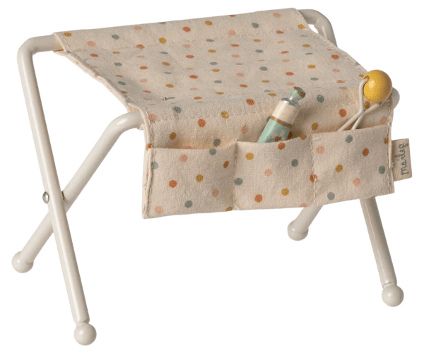 Maileg | Nursery Table, Baby Mouse - Off White, , Maileg - All The Little Bows
