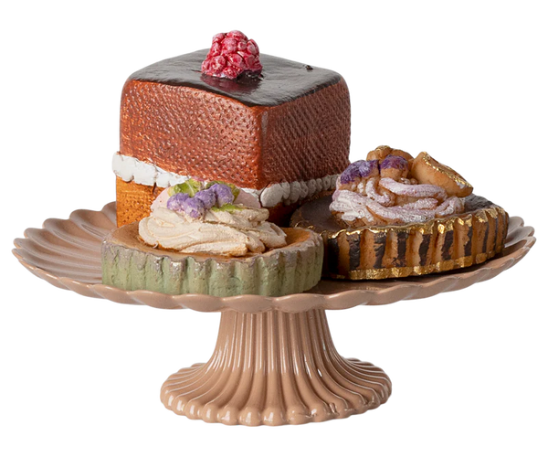 Maileg | Cakes and Cake-stand, Mini