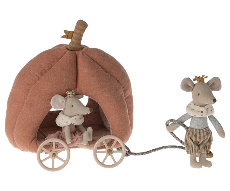 Maileg | Pumpkin Carriage, Mouse