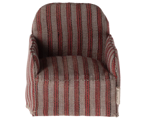 Maileg | Chair, Mouse - Stripe