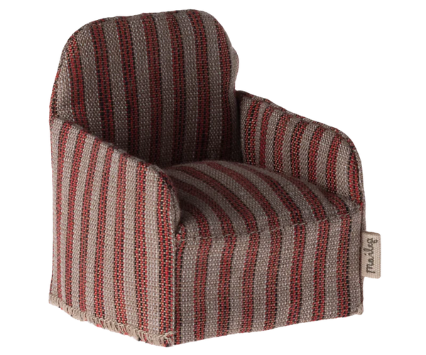 Maileg | Chair, Mouse - Stripe