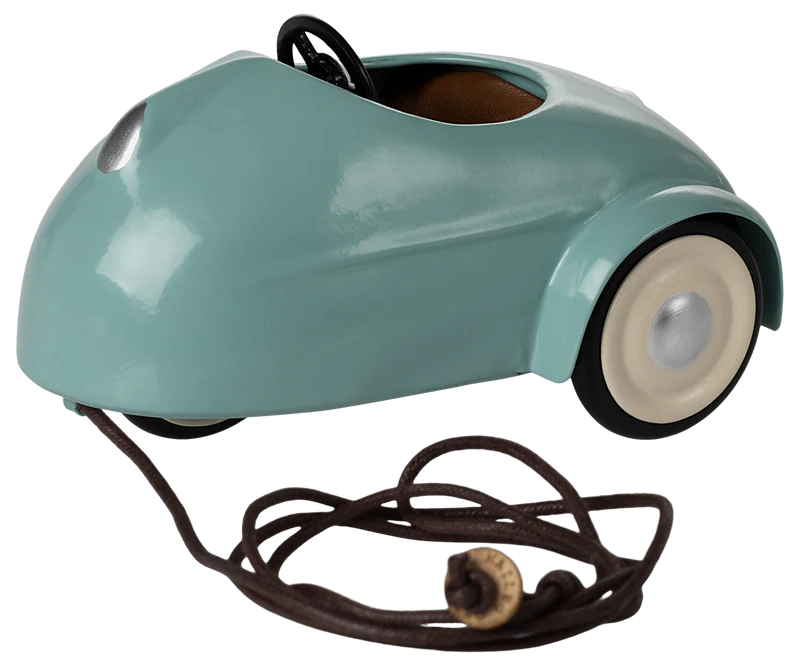 Maileg | Car, Mouse - Light Blue