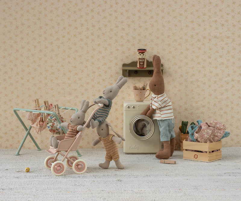 Maileg | Stroller, Micro - Powder (2025)