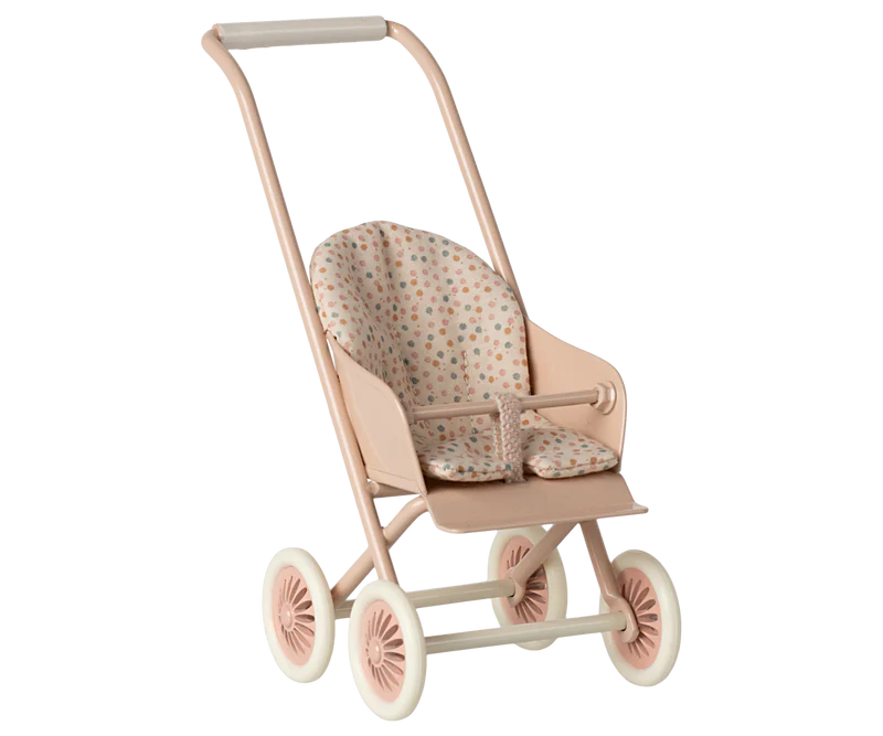 Maileg | Stroller, Micro - Powder (2025)