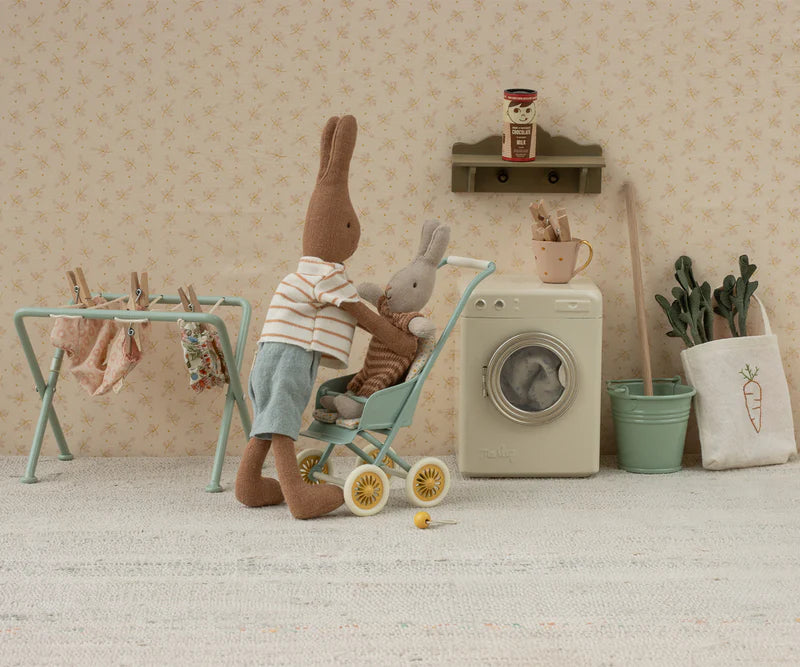 Maileg | Stroller, Micro - Mint (2025)