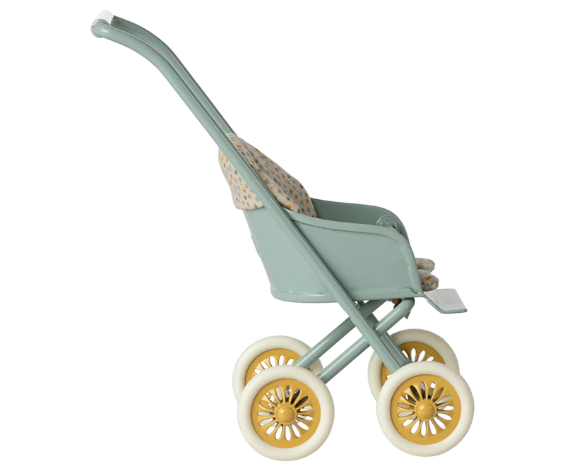 Maileg | Stroller, Micro - Mint (2025)