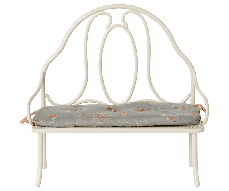 Maileg | Vintage Bench, Miniature - Off White