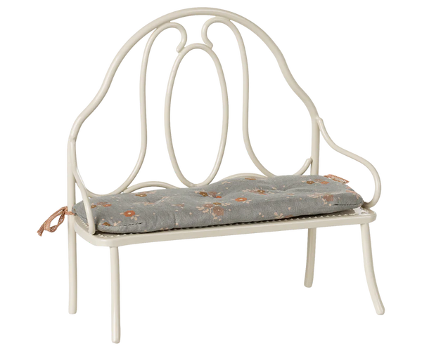 Maileg | Vintage Bench, Miniature - Off White