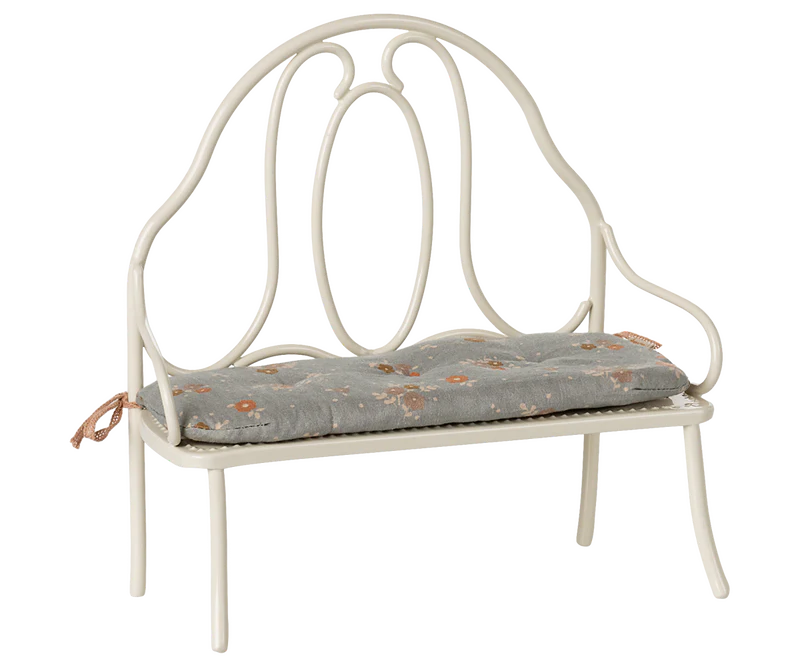 Maileg | Vintage Bench, Miniature - Off White