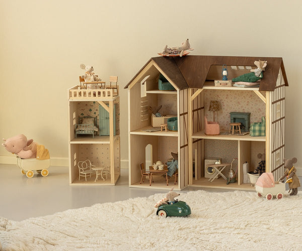 Wallpaper, Mouse hole Farmhouse, TOY, Maileg USA - All The Little Bows
