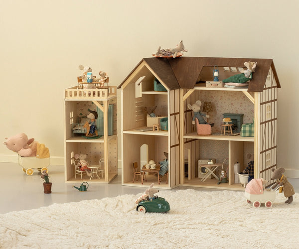 Wallpaper, Mouse hole Farmhouse - Annex, TOY, Maileg USA - All The Little Bows