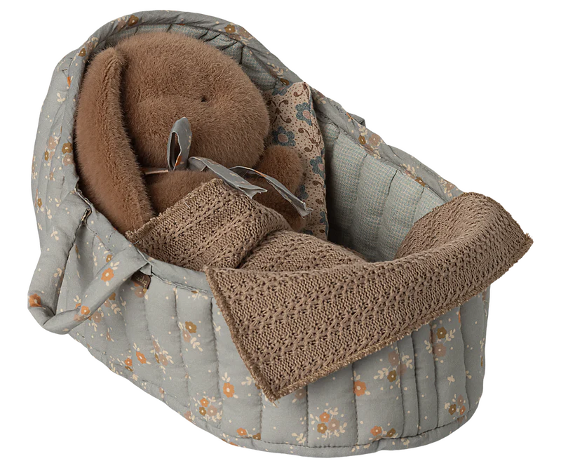 Maileg | Carry Cot, Large - Blue