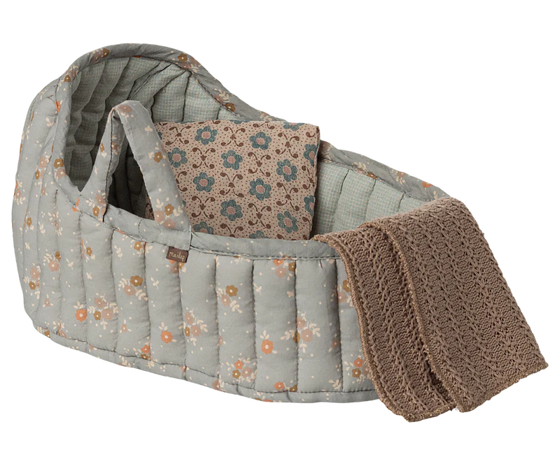 Maileg | Carry Cot, Large - Blue