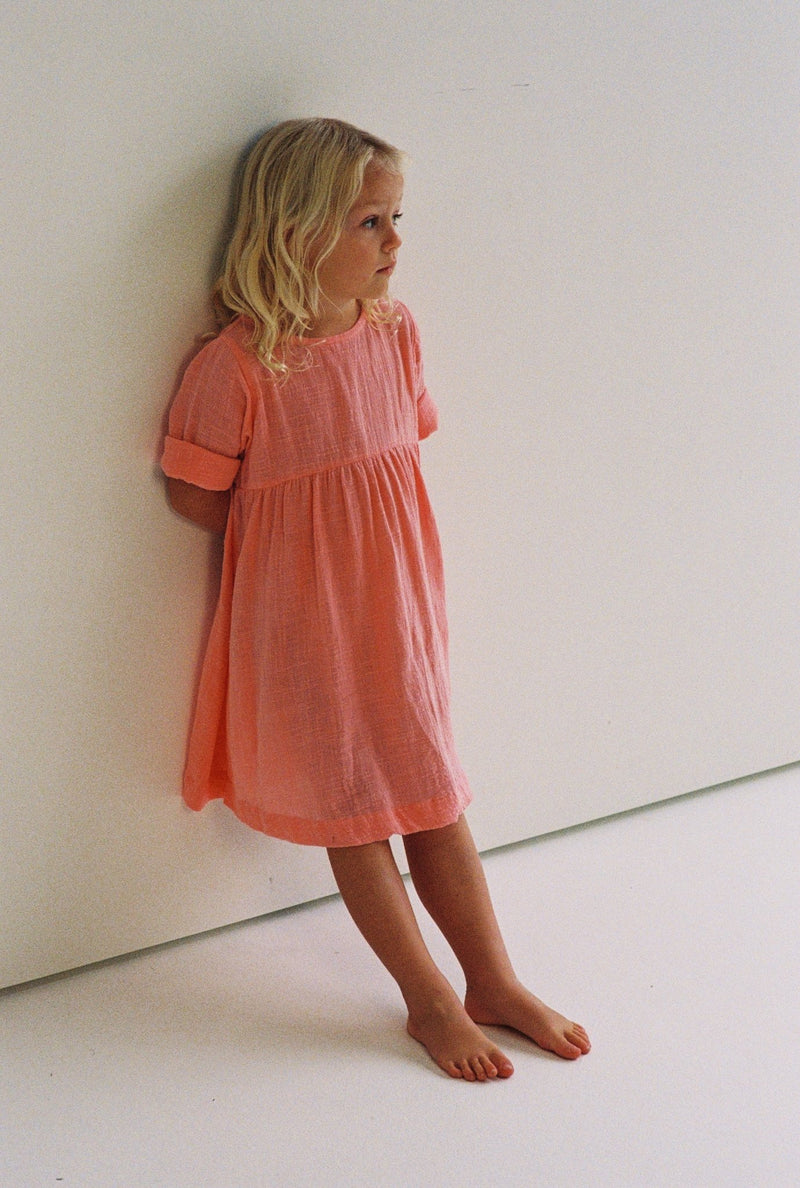 Koa Dress || Flamingo, , Illoura the Label - All The Little Bows