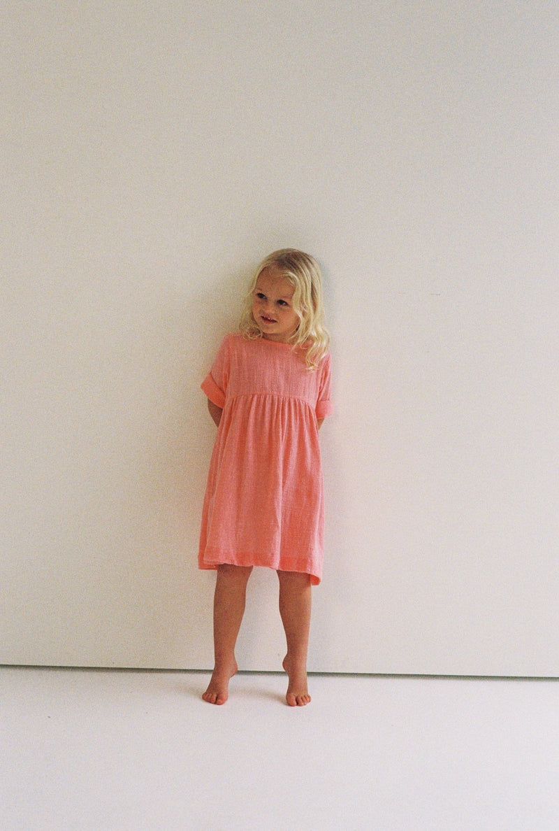 Koa Dress || Flamingo, , Illoura the Label - All The Little Bows