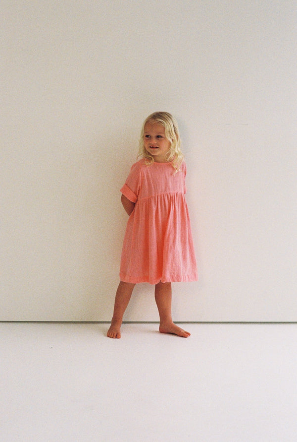 Koa Dress || Flamingo, , Illoura the Label - All The Little Bows