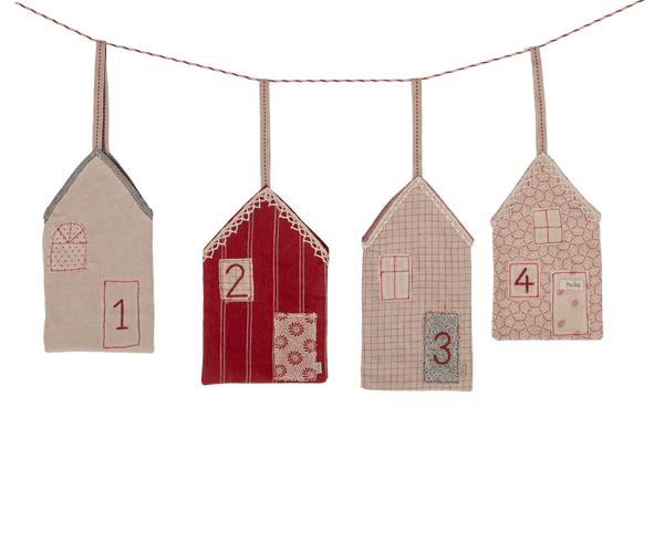 Advent Calendar, Christmas Street, SEASON, Maileg USA - All The Little Bows