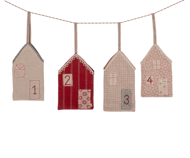 Advent Calendar, Christmas Street, SEASON, Maileg USA - All The Little Bows