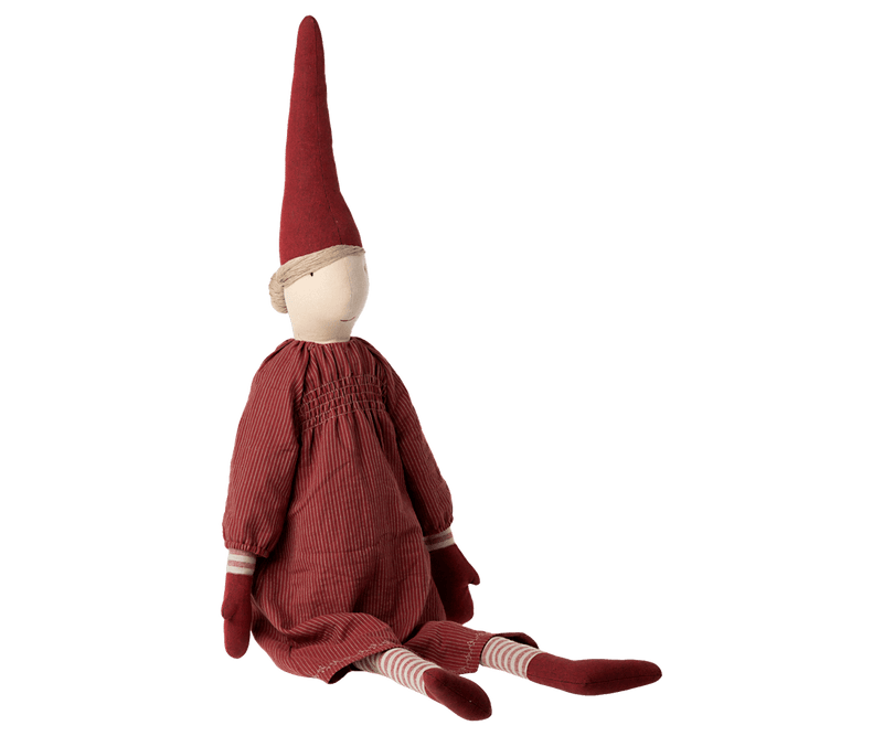 Pixy Size 6, Girl w/ Dress, SEASON, Maileg USA - All The Little Bows