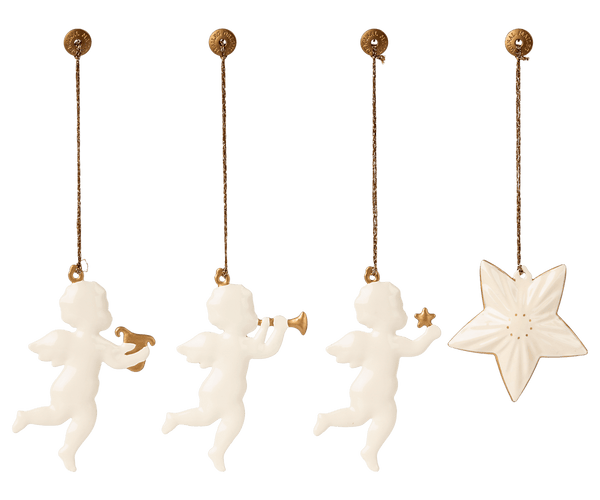 Metal Ornament Set - Holy Night, SEASON, Maileg USA - All The Little Bows