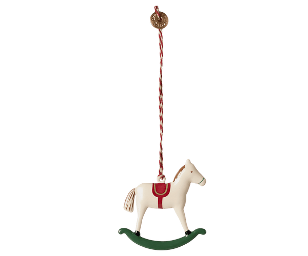 Metal ornament, Rocking horse, SEASON, Maileg USA - All The Little Bows