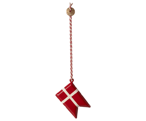 Metal ornament, Dannebrog, SEASON, Maileg USA - All The Little Bows