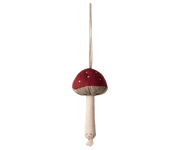 Mushroom ornament - Red, SEASON, Maileg USA - All The Little Bows
