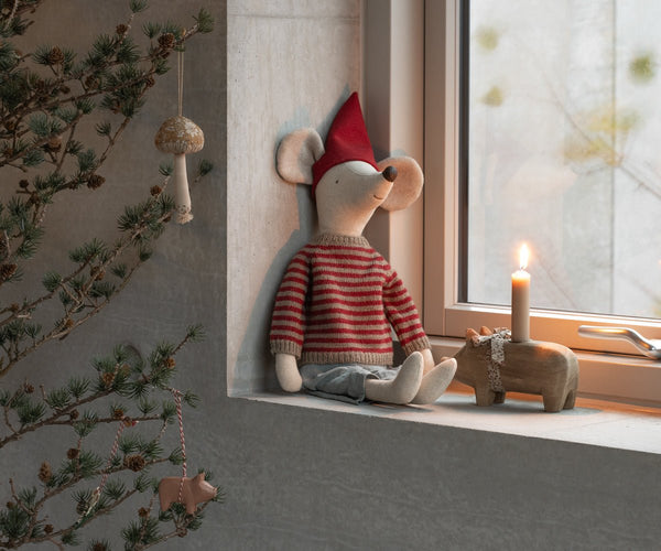 Christmas mouse, Maxi, SEASON, Maileg USA - All The Little Bows