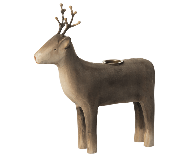 Candle holder, Large reindeer, SEASON, Maileg USA - All The Little Bows