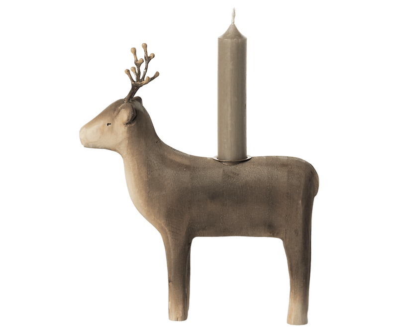 Candle holder, Large reindeer, SEASON, Maileg USA - All The Little Bows