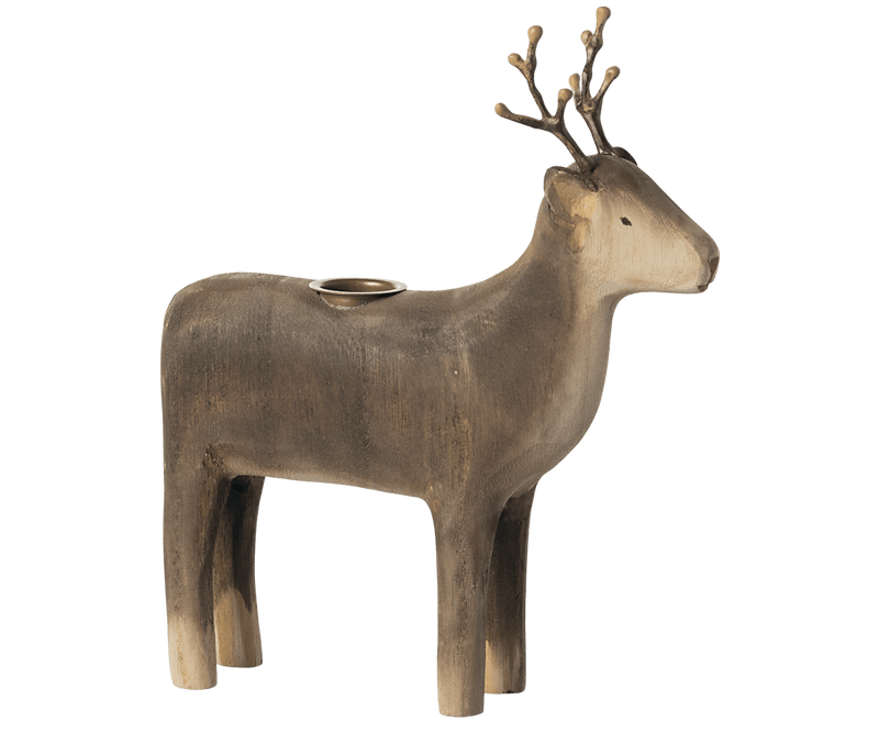 Candle holder, Large reindeer, SEASON, Maileg USA - All The Little Bows